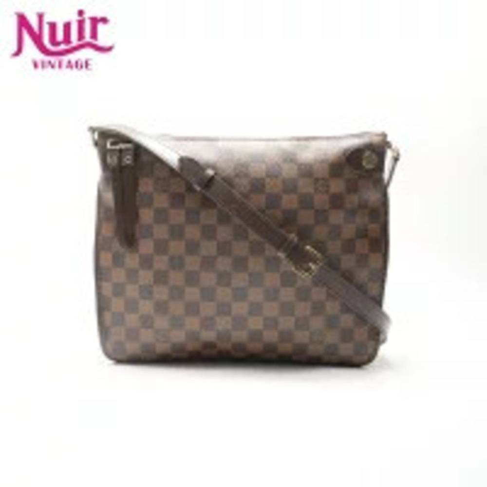 Louis Vuitton Damier Duomo Shoulder Bag Brown